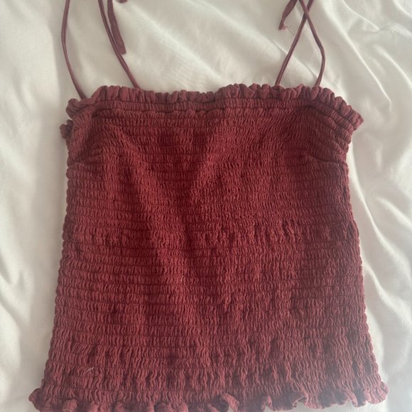 Smocked Tie Cami - Picture 2 of 2